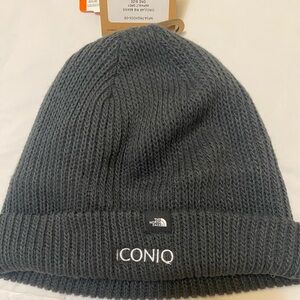 The North Face Dark Asphalt Gray Knit Beanie